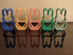 Süßer Hase mit Herz