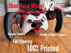 V2 - Xbox Series X/S Controller Racing Wheel 100% 3D printed