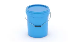 20L Plastic Bucket 3D model