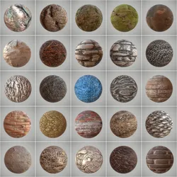 25 Seamless PBR Materials Collection Vol 1 Texture