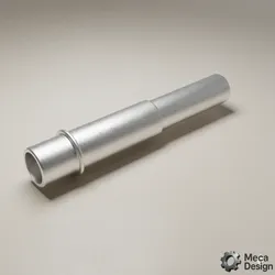 Axle for mountain bike hub