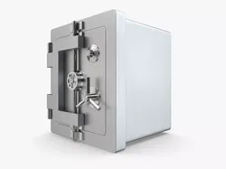 Bank Collection - Steel Bank Safe 3D model