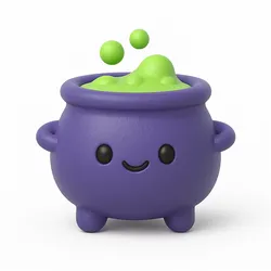 Chibi Magic Cauldron