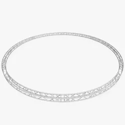 Circle Square Truss - Full diameter 1000cm 3D model