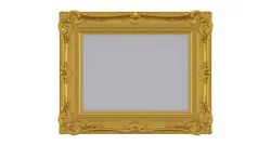 Classic Frame 07  3D model