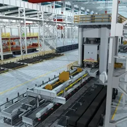 Factory Interrior Scene  3D model