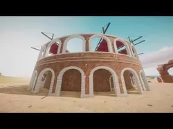 Gladiator Arena Low-poly 3D model