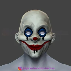 Henchmen Dark Knight Clown Joker Mask Costume Helmet