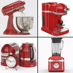 kitchenaid appliances bundle 3D model