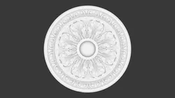 Modern Ceiling roses 3D model