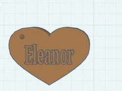 Other STL indir - Eleanor name tag - Andy and K-C