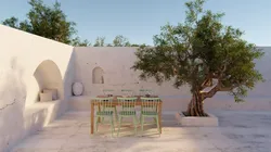 Outdoor Dining Exterior 3D model