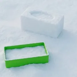 Snow Brick Mold | Igloo & Sandcastle Builder