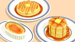 喫茶店 ~ Souffle Pancake and Creme Brulee