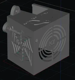3D Printer Parts STL Download - Cr10 50mm  fan shroudby 3Dpez
