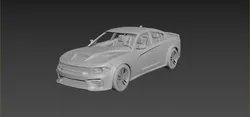 dodge charger srt 2021 3D Print Model in Automotive 332087