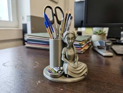Elf Maiden Desk Organizer