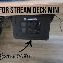 Elgato Stream Deck Mini under desk mount