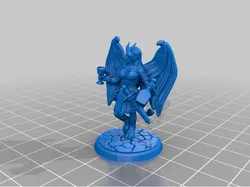 Female Tiefling/Fae/Demoness Bard, Barmaid, or Townsfolk