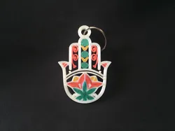 Hamsa Key Chain