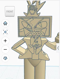 Hazbin Inspired VOX character