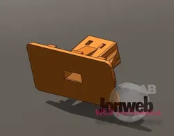 Mazda MX5 NB FL original plug  became an USB holder