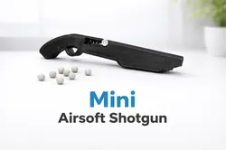 Mini airsoft shotgun (working toy)