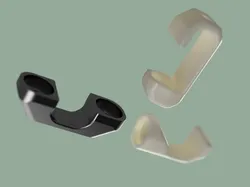 Parametric Cable Management for Uplift desk clip
