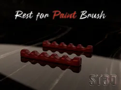 Rest for paint brush