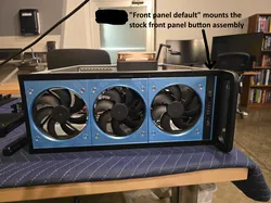 Rosewill 4000 120mm Fan Mounts (120x3)