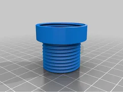 Threaded lamp connector