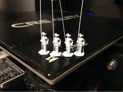 30 Years War Pikemen for 1/120 scale games ( 15mm tall )