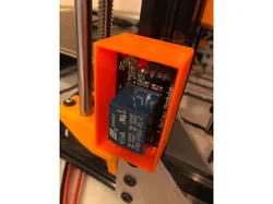 5V Relay Holder for Prusa Bear or any 2020 extrusion V-slot Printer