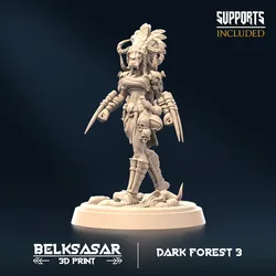 Characters & Creatures STL Descărcare - Ripper de pădure D - Belksasar 3DPrint