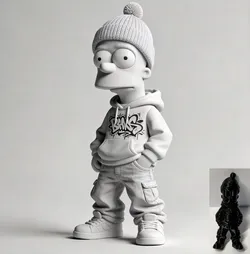 Chibi Urban Bart Simpson