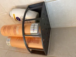Corner shelf for the bathroom