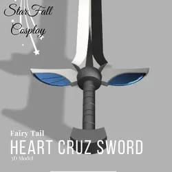 Cosplay STL indir - Hart Kruz Zwaard Erza Scarlet Fairy Tail - StarFall Cosplay