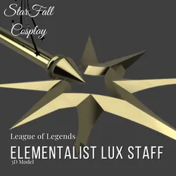 Cosplay STL تنزيل - طاقم العناصر عنصري لوكس عصبة الأساطير - StarFall Cosplay