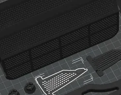 Creality SpacePi Space Pi x4 Dessicant Holder, (reinforced edit)