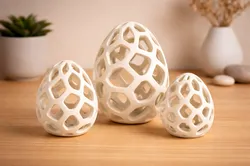 Easter Egg – Organic Lattice Design