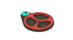 Example 15:60 Gear Assembly(1:4)
