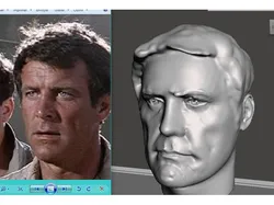 F4 corsair 3dlabprint Boyington head +body