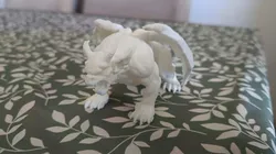 Gargoyle on it's four roaring