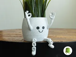 Happy Flex Sitting Pot OK Hands