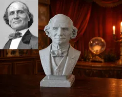 Jean-Eugène Robert-Houdin – Bust