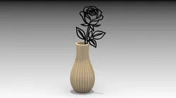 Mini Striped Flower Vase