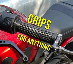 Parametric TPU Motorcycle or Bicycle Grip