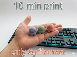 Sad Blob Creature – Cute Mini Figurine