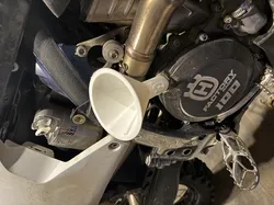 Screwed Husqvarna / KTM Oil Funnel for Offroad Models with Logo