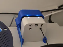 Snapmaker U1 TPU filament sideload ptfe tube holder